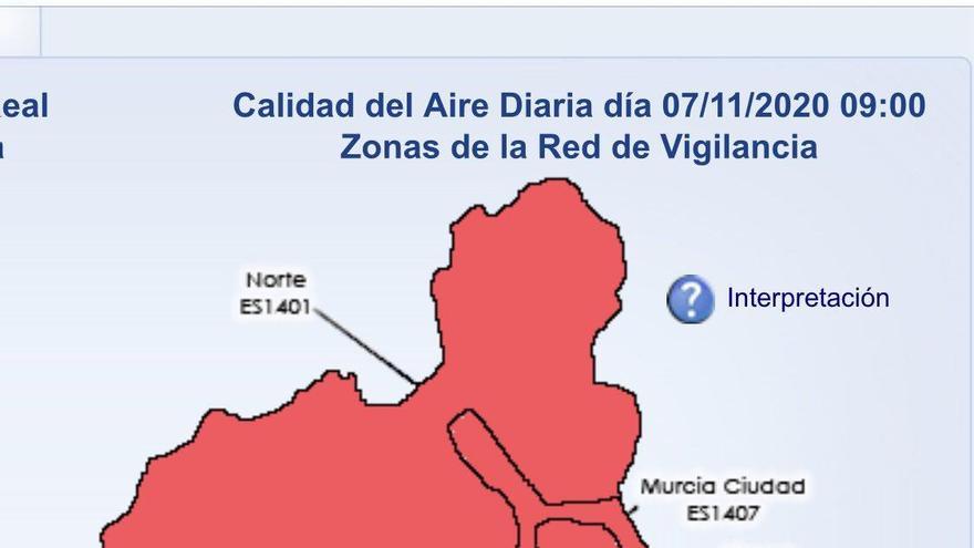 La contaminación roza niveles críticos en toda la Región