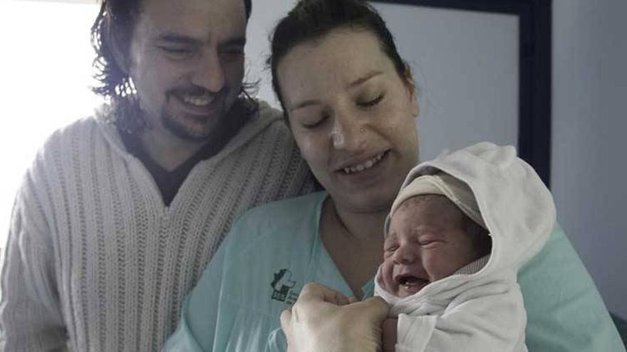 El primer extremeño de 2013 nace en el Hospital Materno Infantil de Badajoz