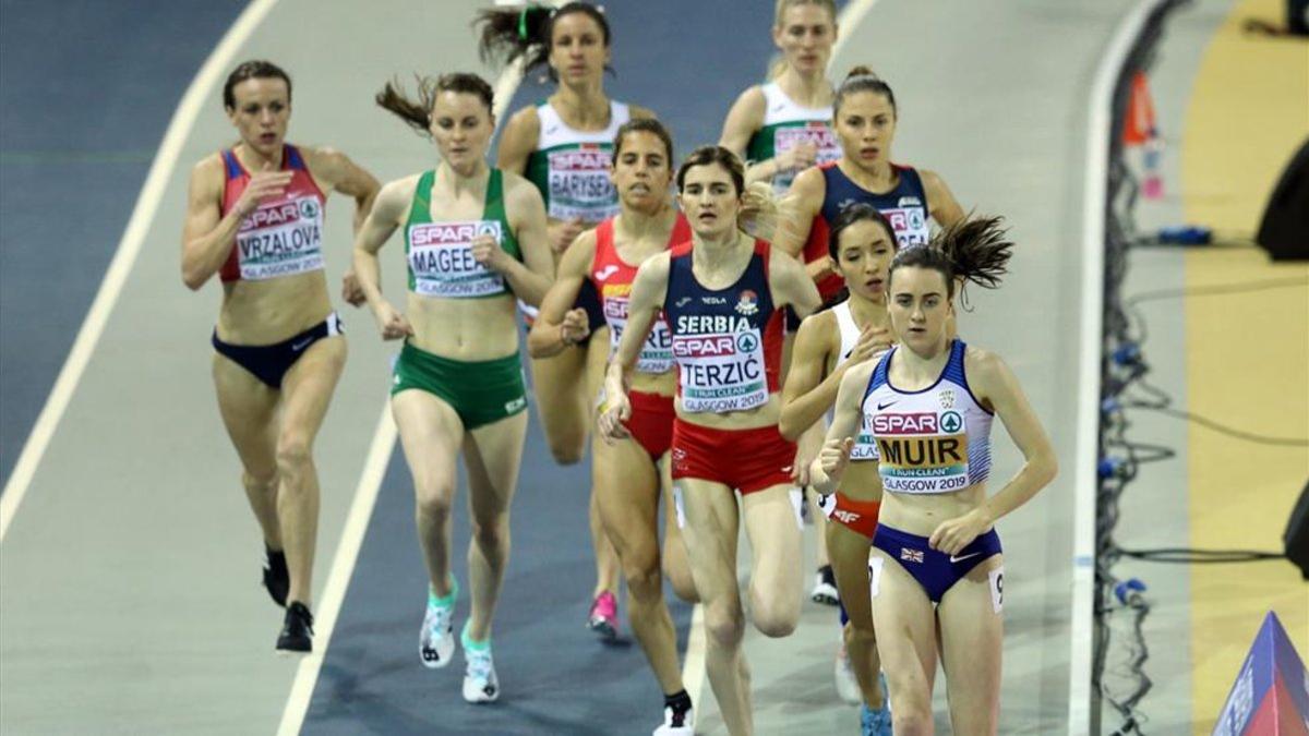 Imagen de archivo de los Europeos de Atletismo en pista cubierta de 2019