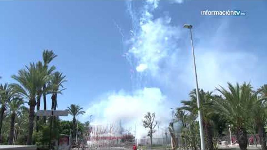 FIESTAS DE ELCHE |  Mascletá Pirotecnia Zarzoso.