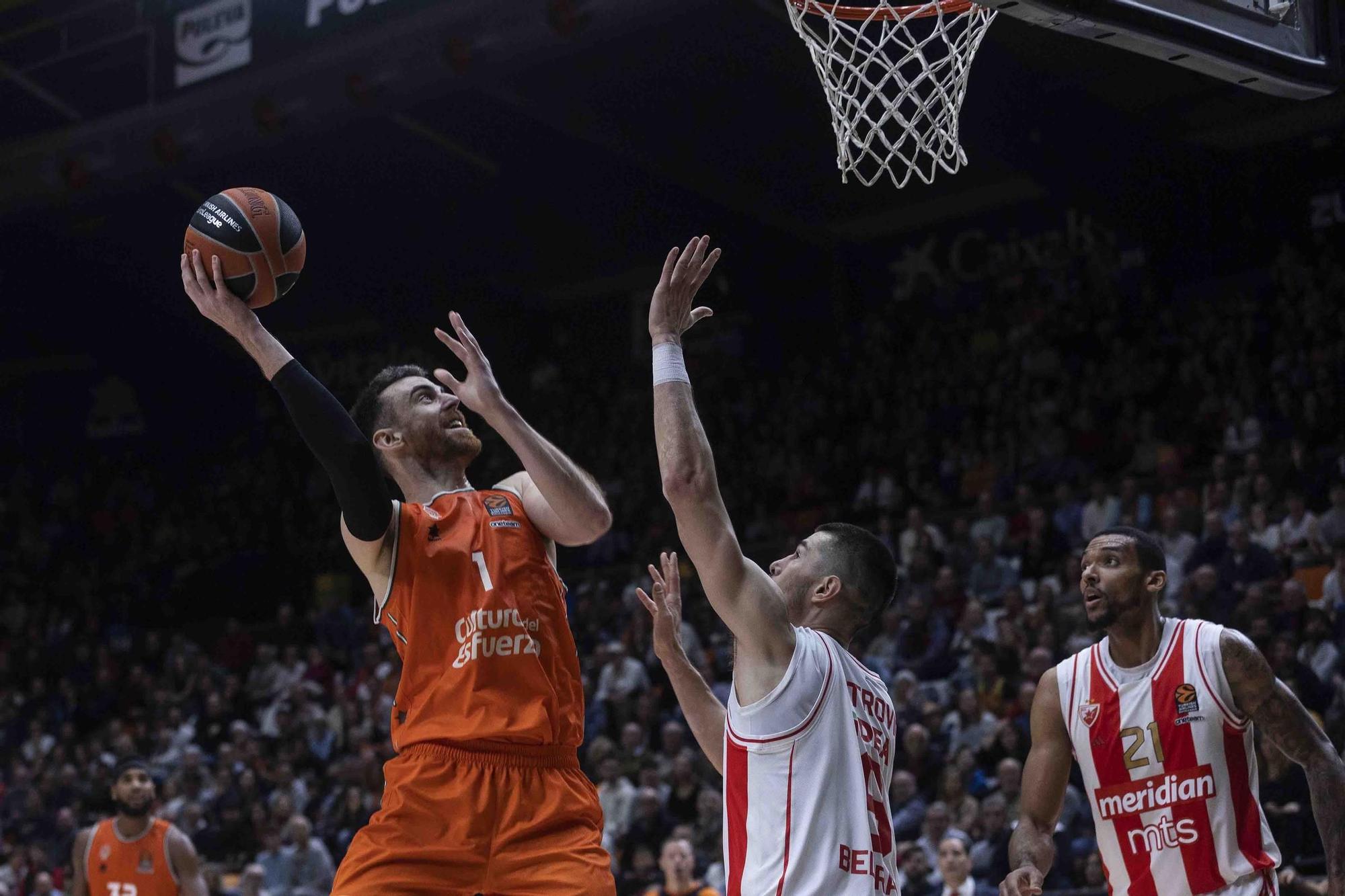 Euroliga Valencia Basket- Crvena Zvezna Meridiamb