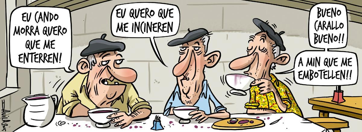 Viñeta de Davila para los primeros 100 nuevos suscriptores.