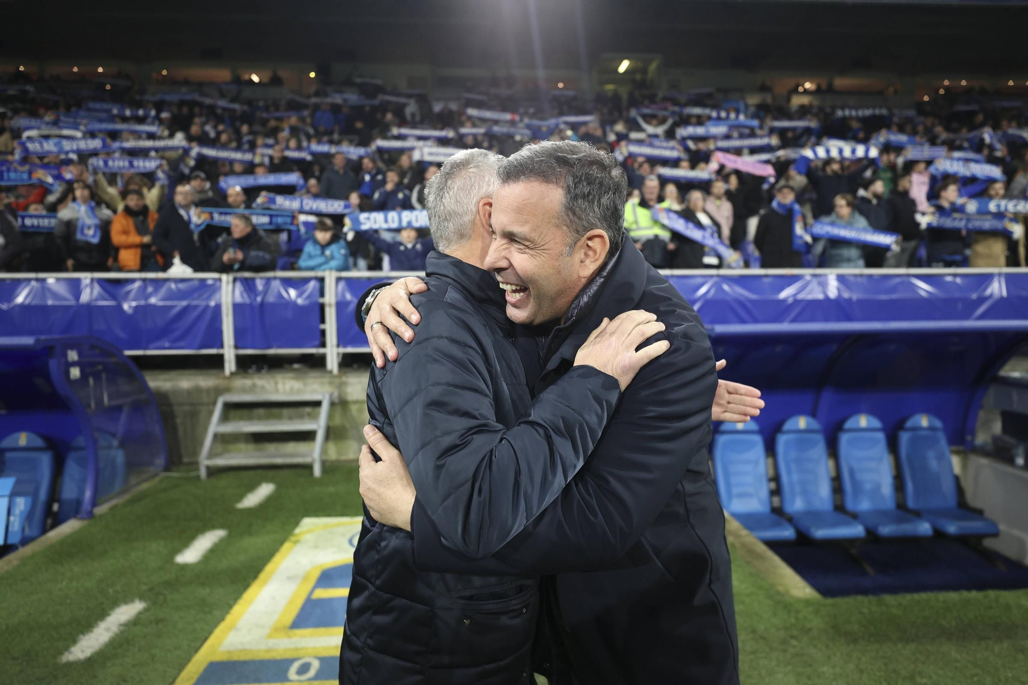 Así fue el partido (en imágenes) entre el Real Oviedo y el Granada