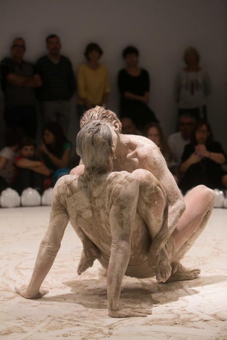 El espectáculo escenifica el ritual de una ofrenda en culturas antiguas