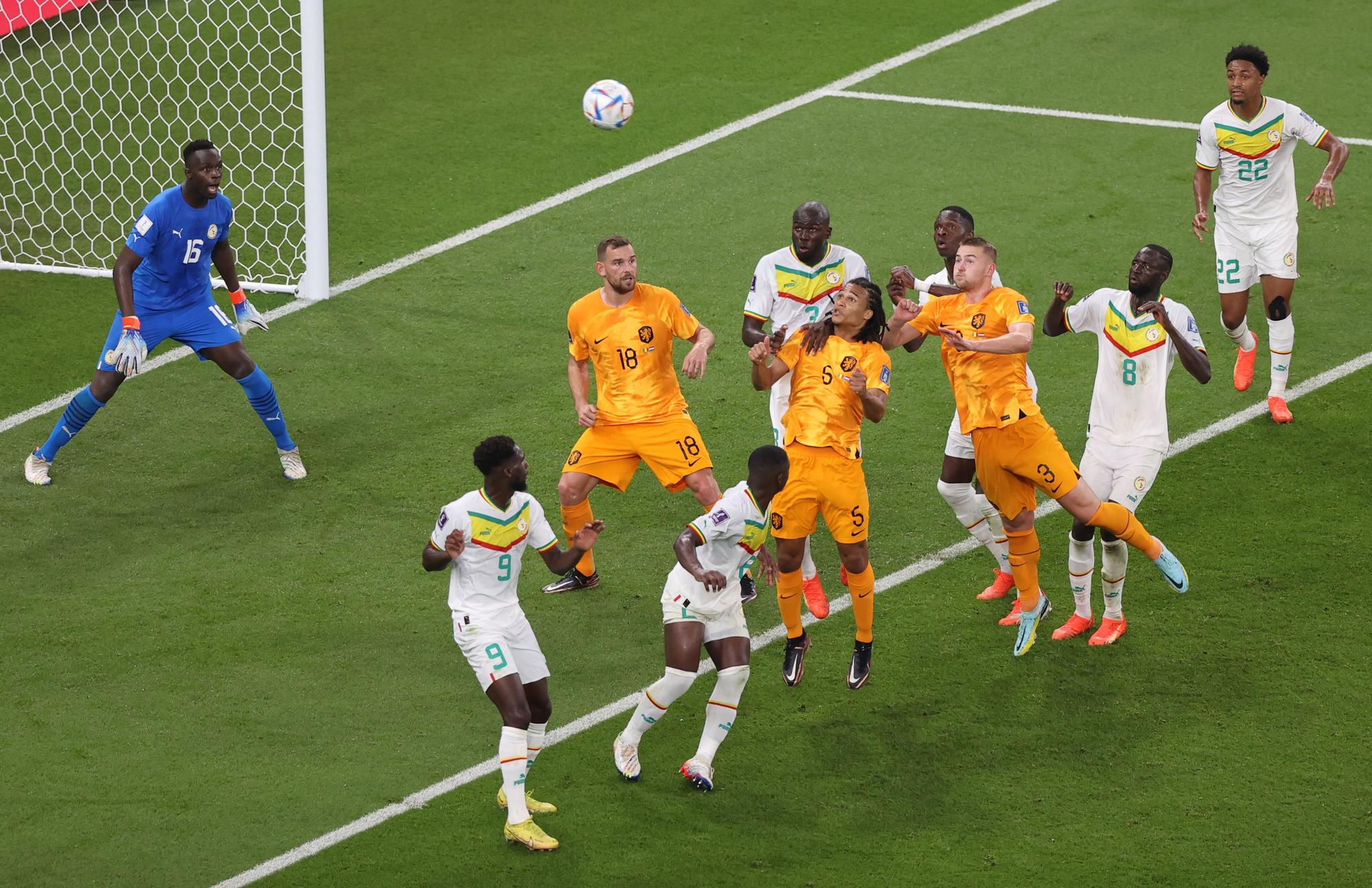 Mundial de Qatar: Senegal - Países Bajos, en imágenes