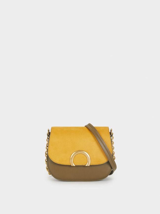 Bolso bicolor, de Parfois