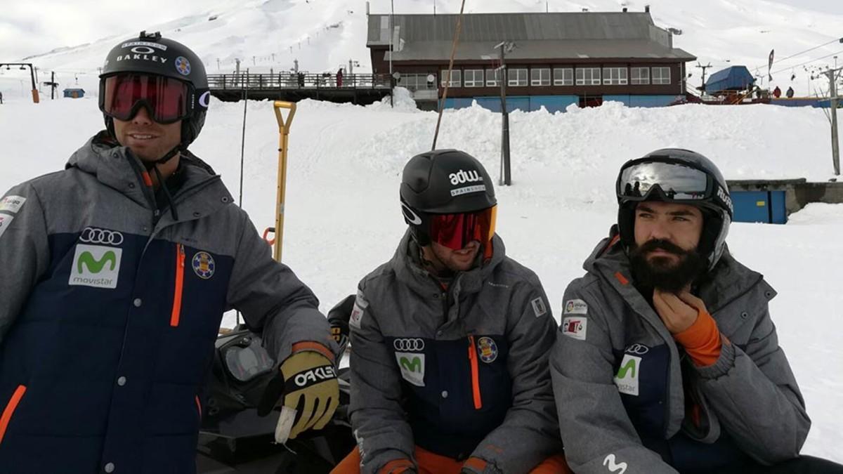 Laro Herrero, Lucas Eguibar y Regino Hernández