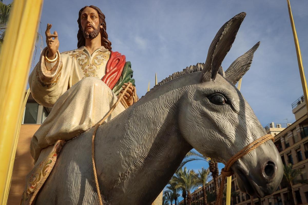 La celebración del Domingo de Ramos.
