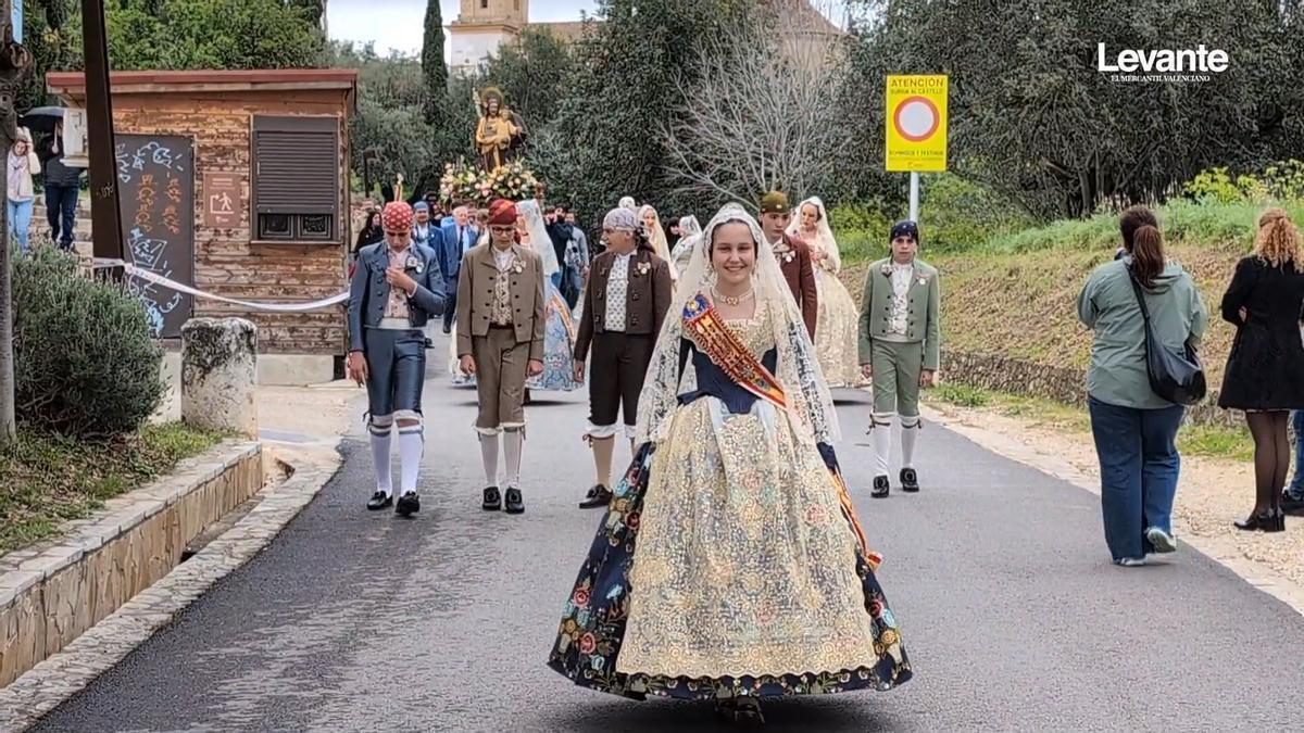 Así ha sido la tradicional romería de Sant Josep en Xàtiva