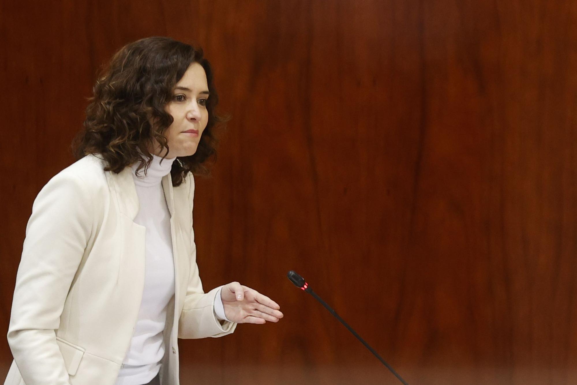 Pleno de la Asamblea de Madrid