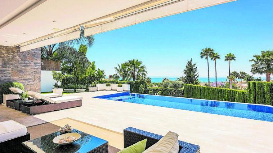 Una vivienda del segmento del lujo ubicada en la zona de Nagüeles, en Marbella. | CHARLY SIMON