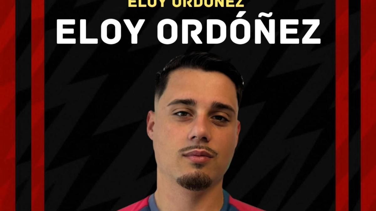Eloy Ordóñez, en la imagen difundida por el Titánico en sus redes sociales.