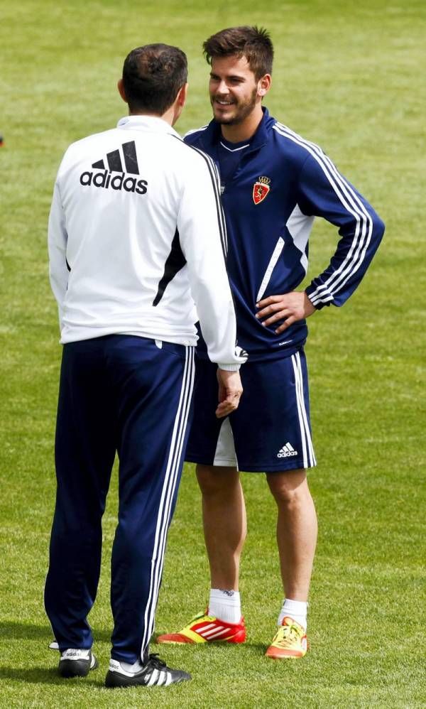 Imágenes del entrenamiento del Real Zaragoza