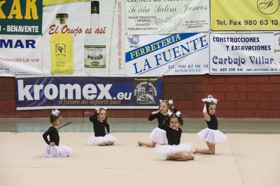 Exhibición de la Escuela de gimnasia rítmica