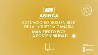 Elaborado en Canarias y el manifiesto por la sostenibilidad