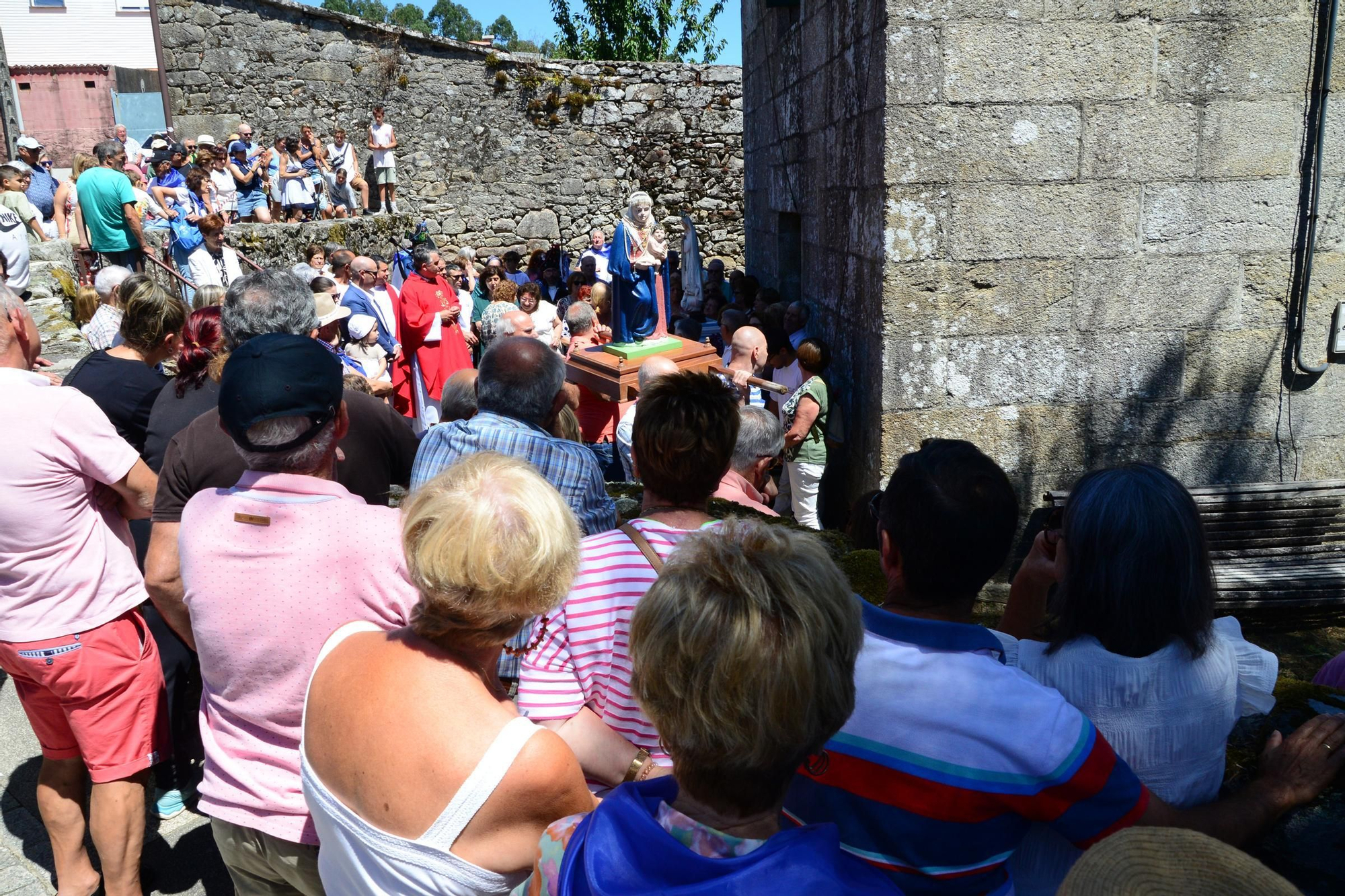 As celebracións do Día de Santiago en Ermelo, "berce do Morrazo"