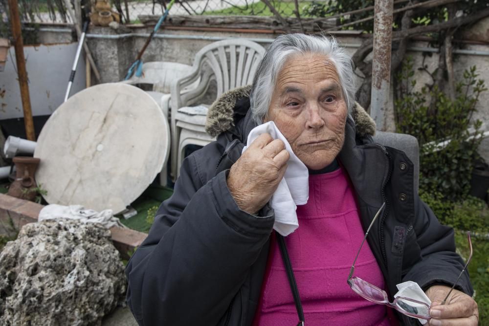 Desnonament d'una veïna de Breda de 77 anys