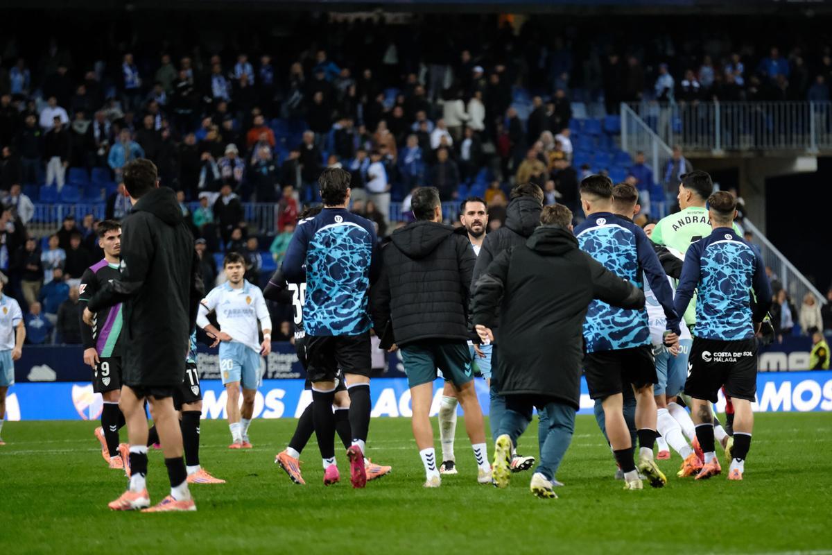 El Málaga CF se enfrenta al Real Zaragoza en La Rosaleda El Málaga CF se enfrenta al Real Zaragoza en La Rosaleda