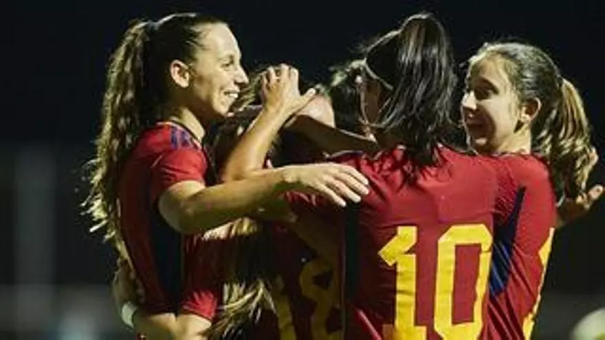 Martina Fernández debuta amb titularitat i victòria amb la selecció espanyola sub-23