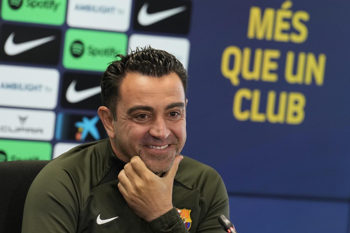 Xavi: Tenemos el objetivo de conseguir el segundo puesto