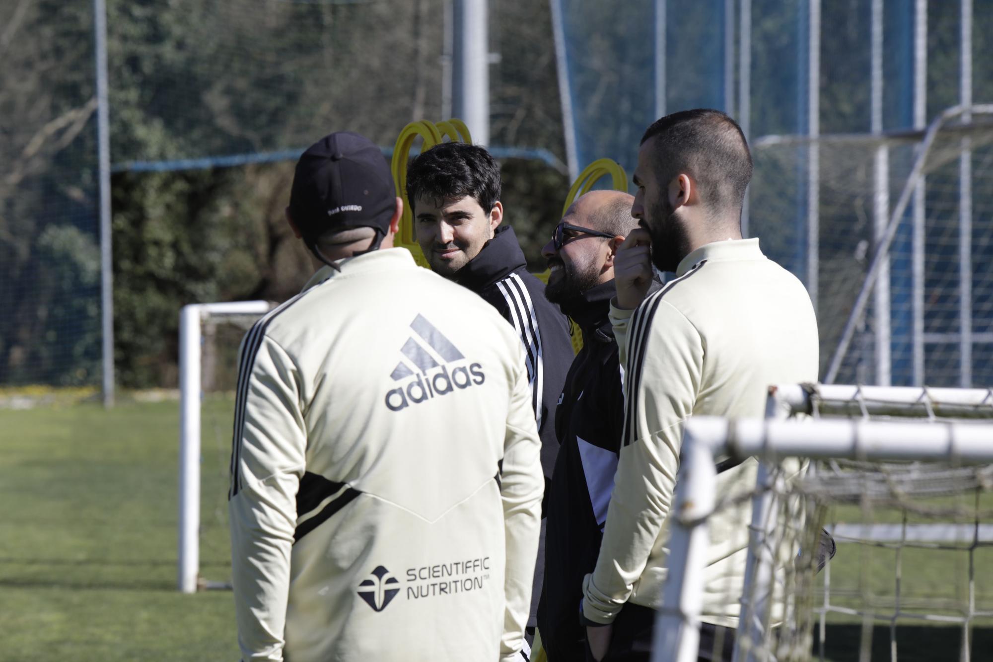 EN IMÁGENES: el entrenamiento del Oviedo