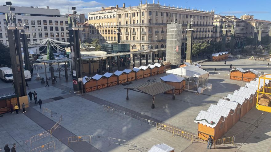 La Navidad llega a Zaragoza este viernes con la plaza del Pilar como epicentro