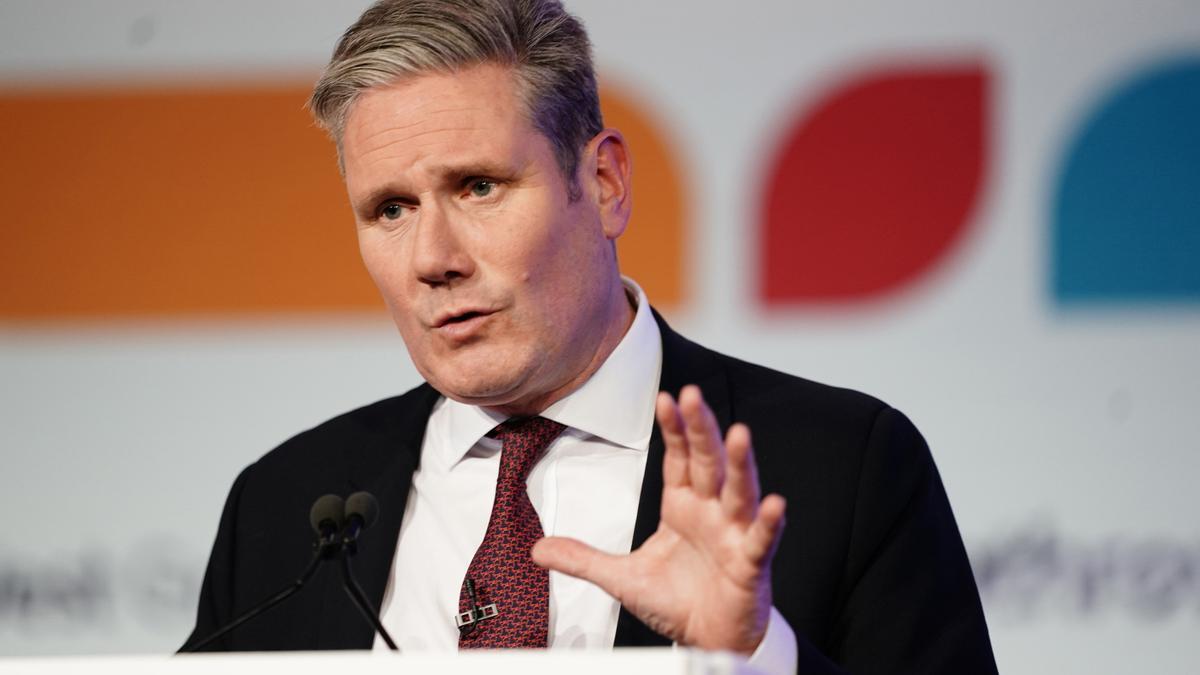 Keir Starmer, líder del Partido Laborista de Reino Unido.