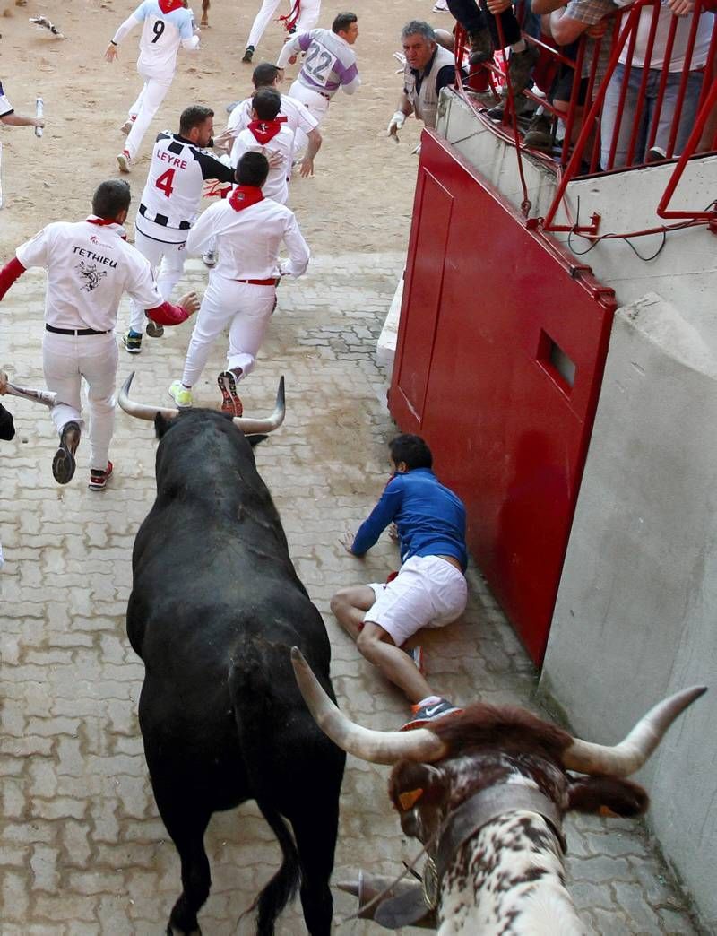 Encierro del cuarto día de las fiestas