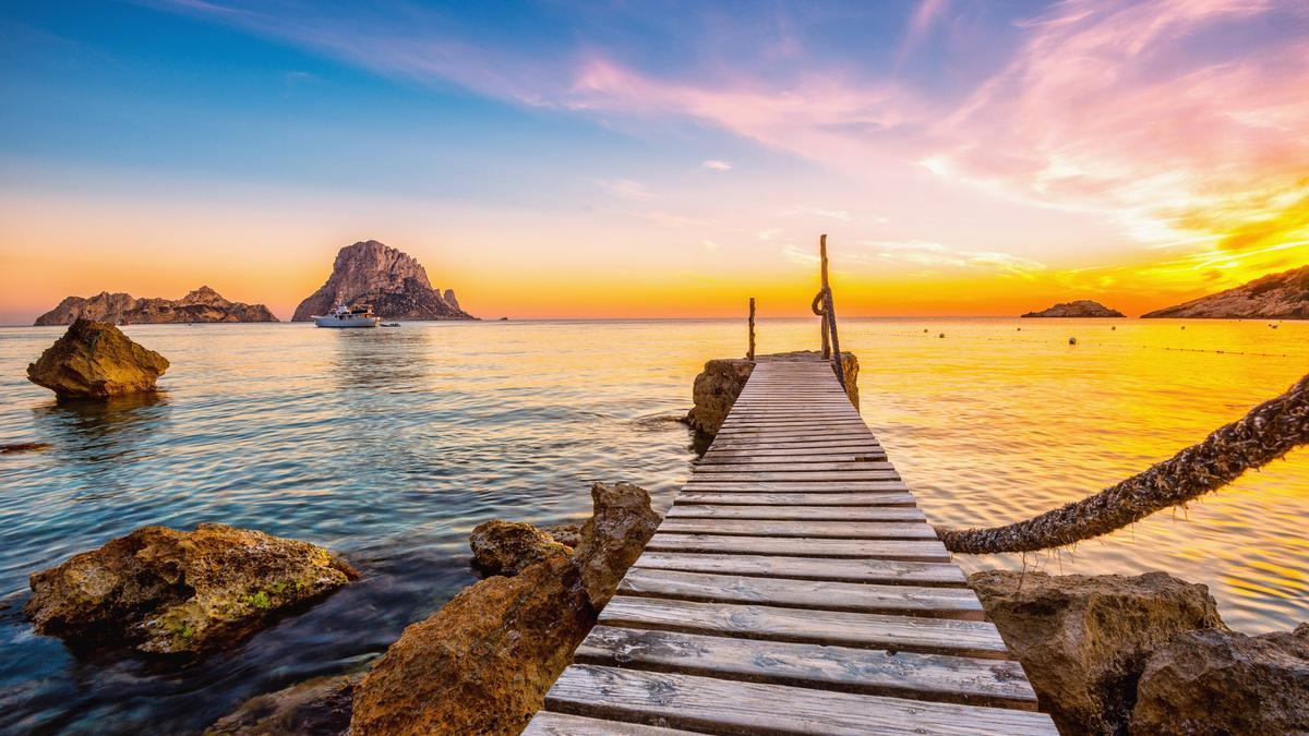 Cala D'Hort, Ibiza, España