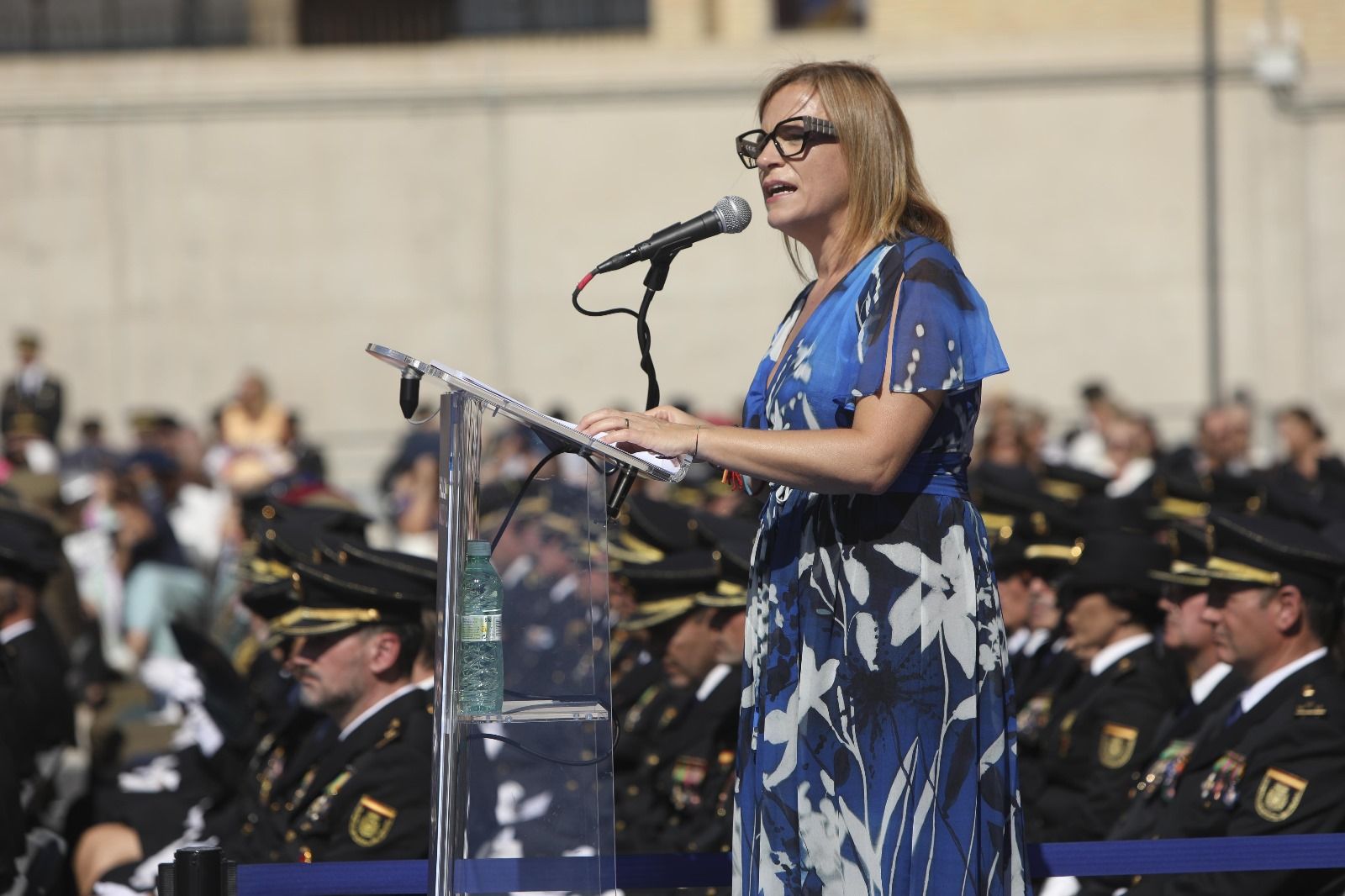 Acto del día de la Policía Nacional en València