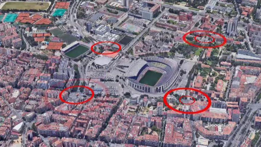 Tsunami Democrátic llama a bloquear los accesos al Camp Nou durante el clásico