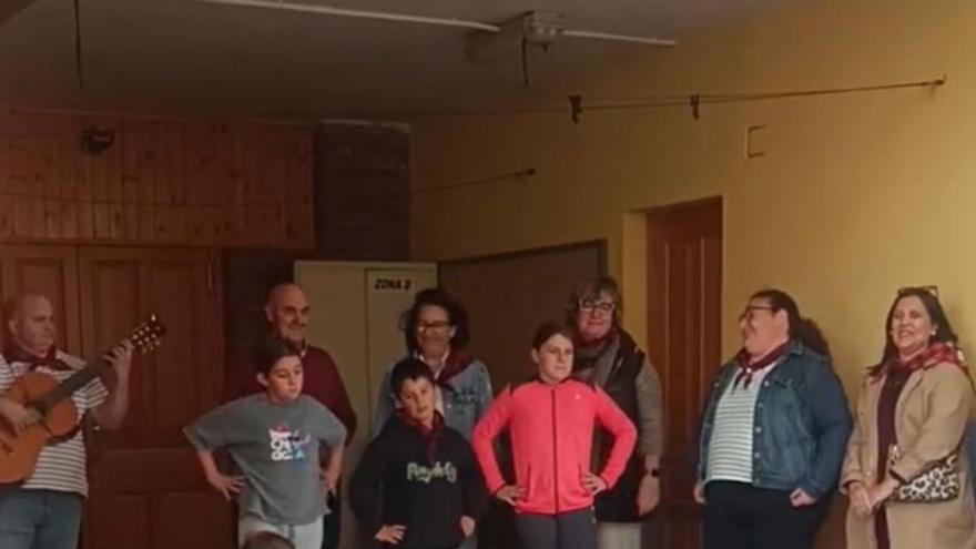 El Grupo Altomira en el colegio Mateo Valero . | SERVICIO ESPECIAL