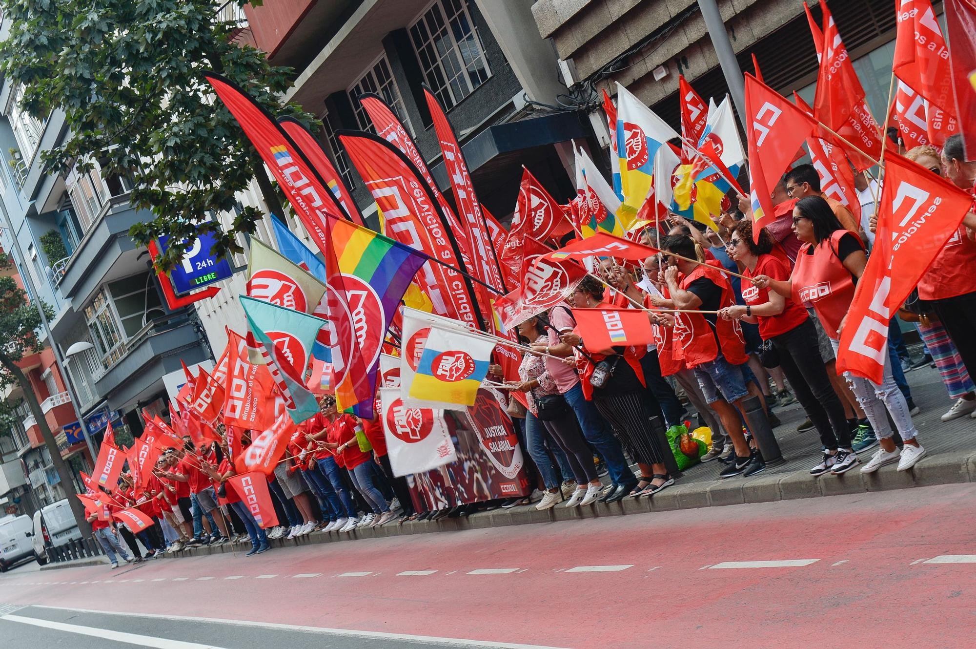 Manifestación en Las Palmas de Gran Canaria (07/10/22)