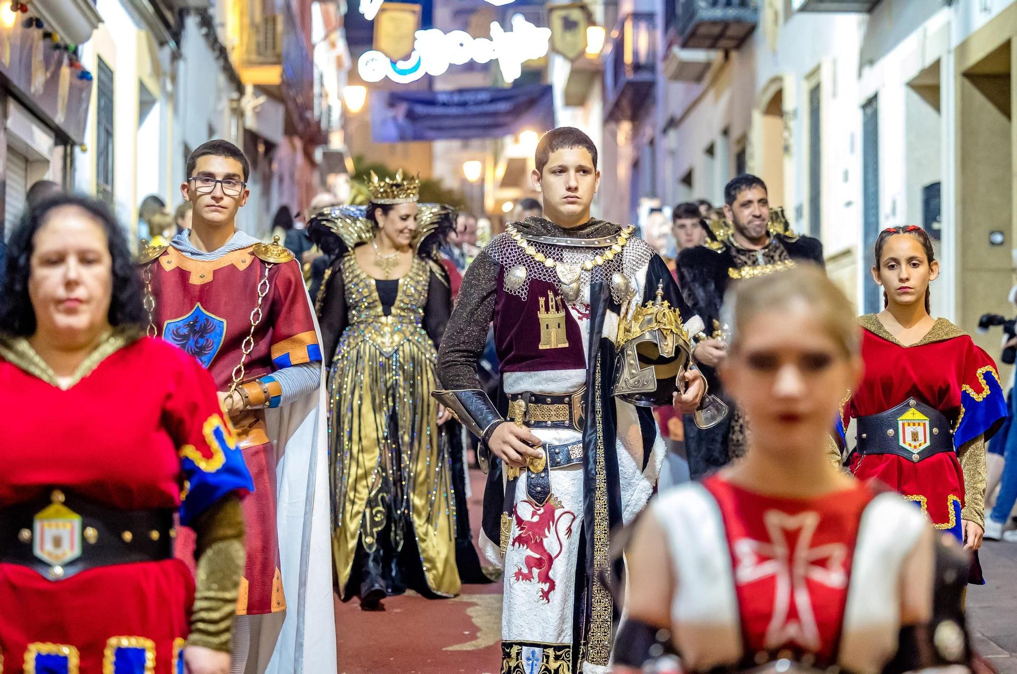 Processó en honor al Santíssim Crist de la Suor a Calp