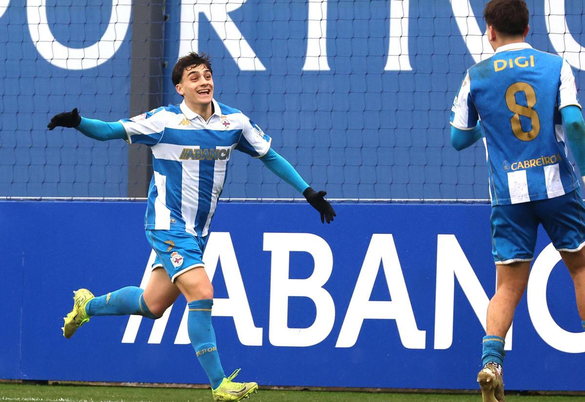 El Dépor juvenil se impone al Rayo (4-1) y avanza a cuartos en la Copa del Rey