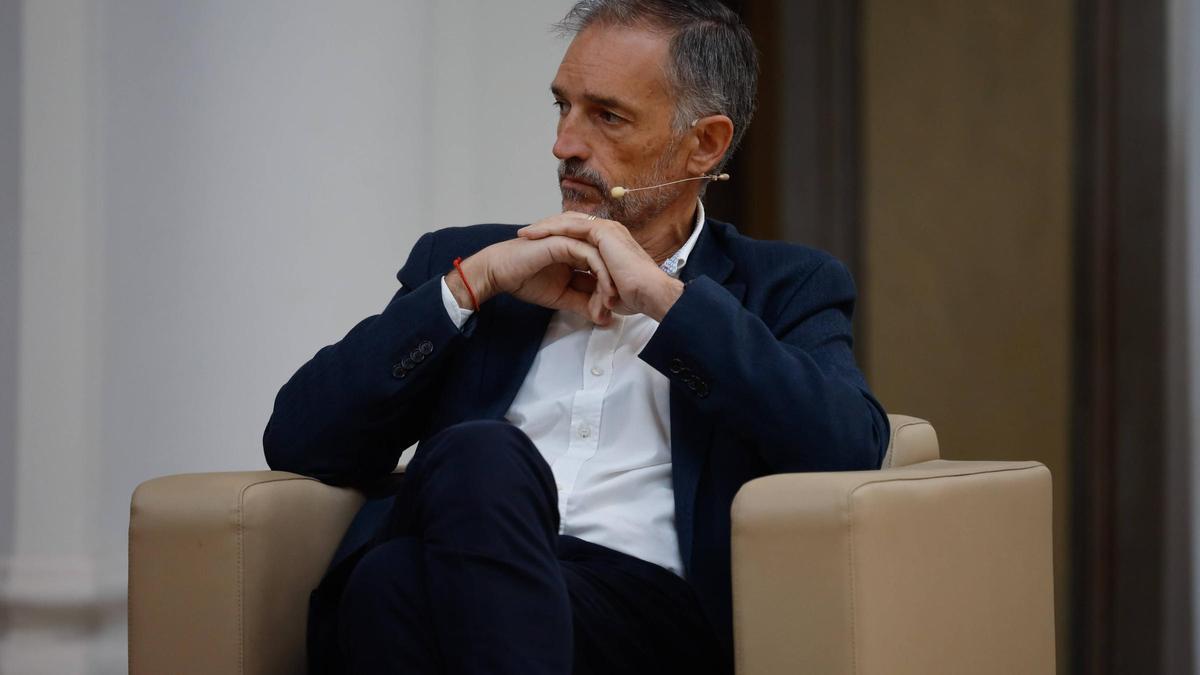 Francisco Bartual, director territorial de Hidraqua del grupo Veolia en la provincia de Valencia, en el foro