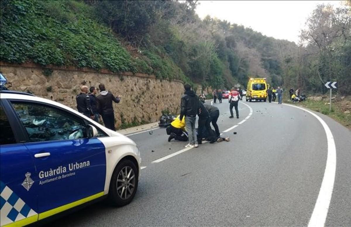 dcaminal33403069 sociedad accidente motos en collserola tibidabo arrabassada 161220135427