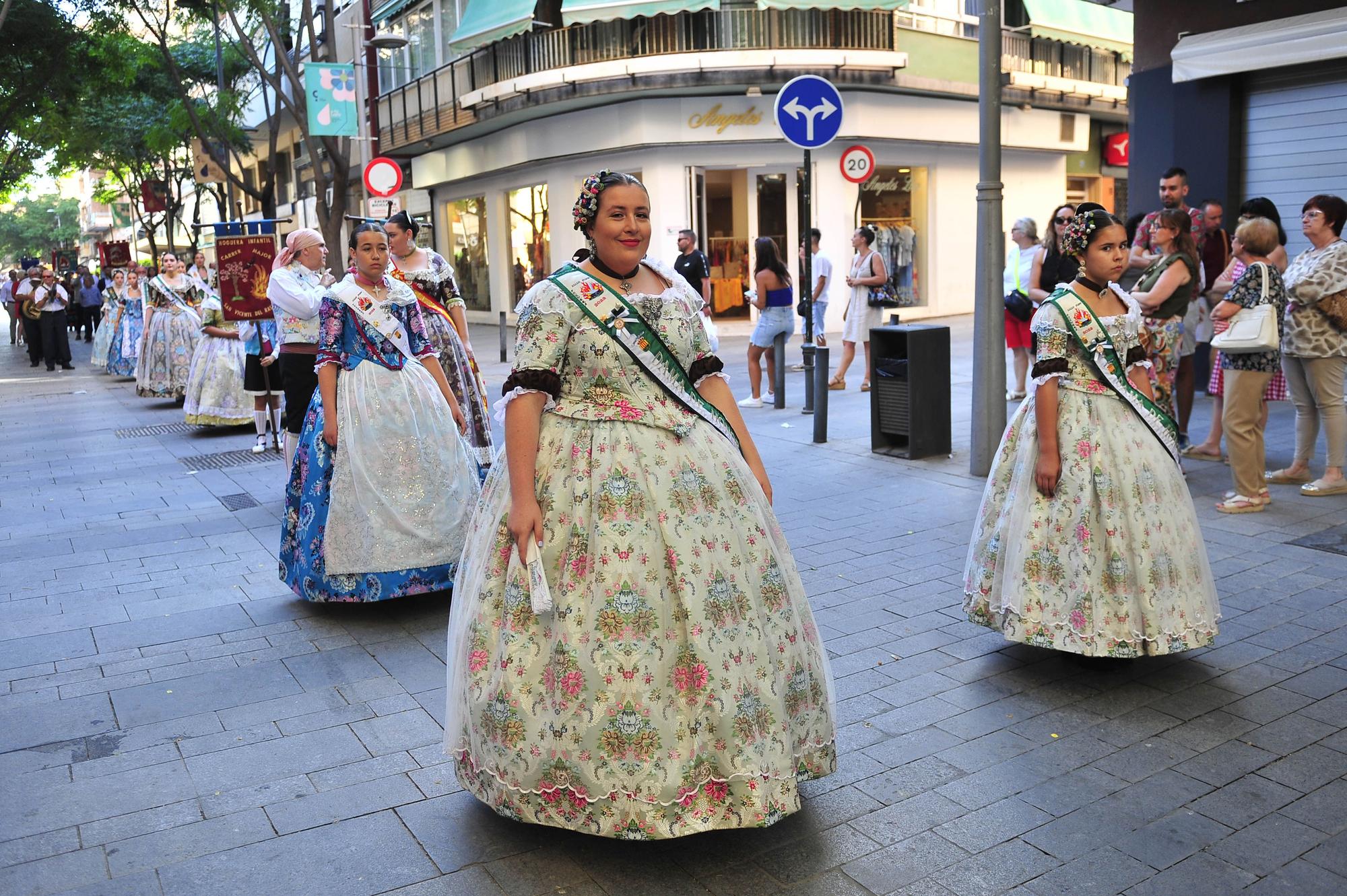 Desfile extraordinario 75 aniversario de las Hogueras, San Vicente del Raspeig