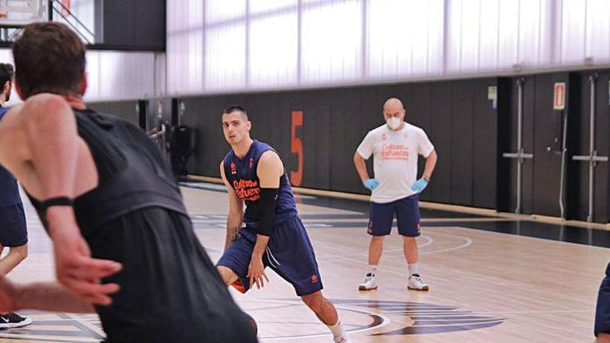 El Valencia Basket ya entrena en grupo