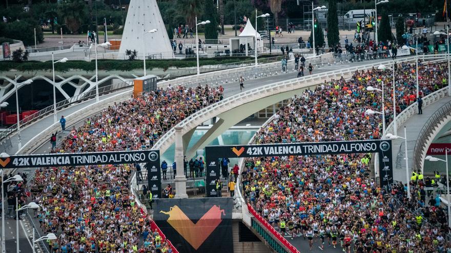 El Maratón Valencia agota sus dorsales