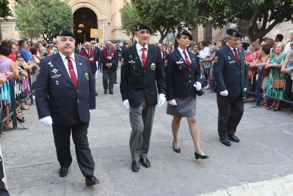 Procesión de la Virgen de la Victoria en Málaga