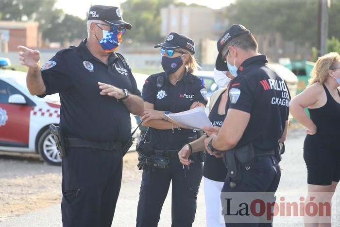 Protesta contra el estado del Mar Menor