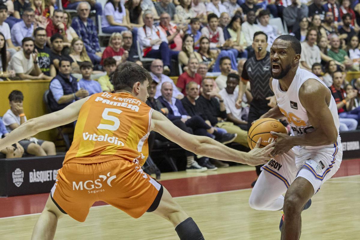 Les imatges del Bàsquet Girona - Pamesa València