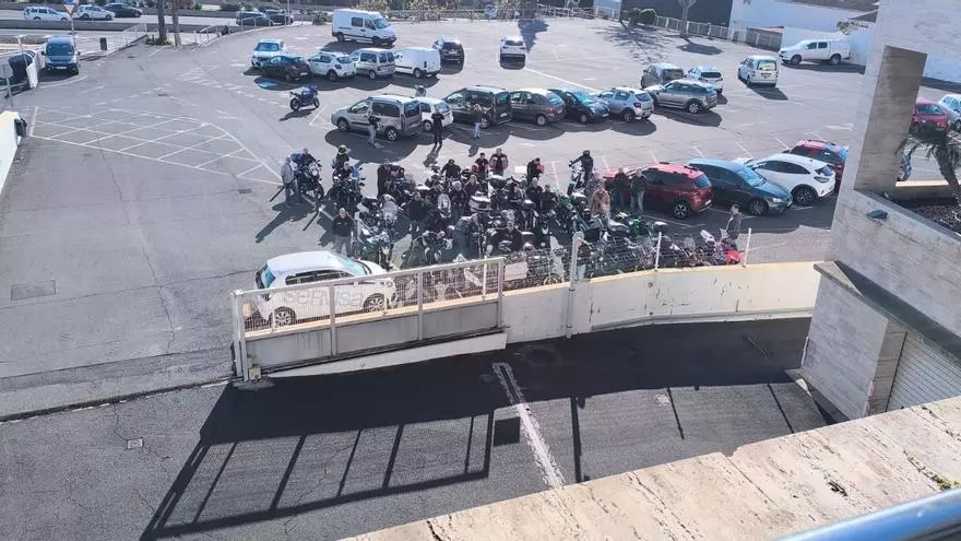 Homenaje a Orimar, motorista fallecida en un accidente de tráfico