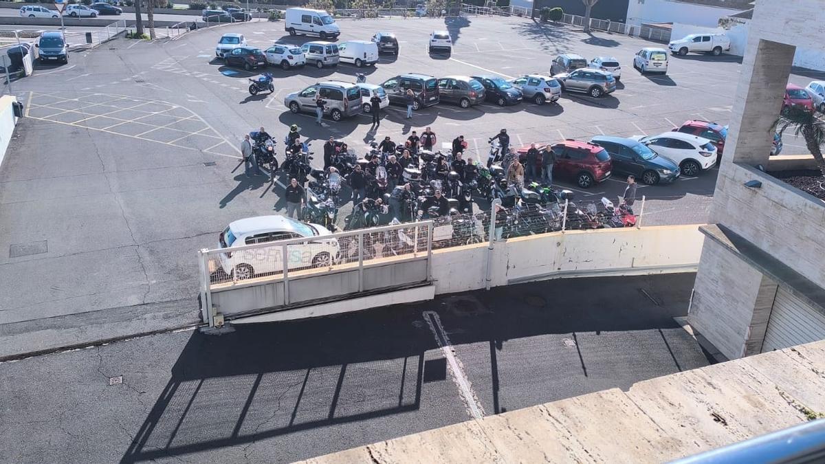 Homenaje a Orimar, motorista fallecida en un accidente de tráfico