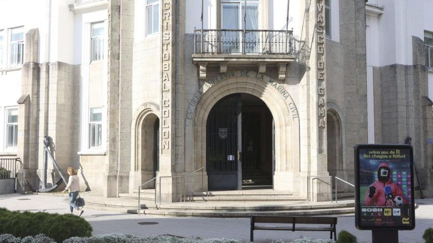 Escuela de Náutica de la Universidade da Coruña. |