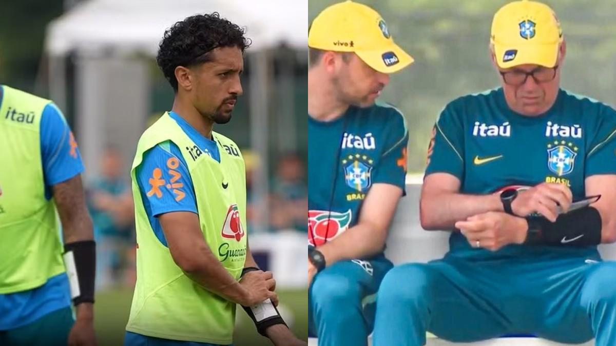 Ancleotti incorpora muñequeras tácticas en los partidos de Brasil