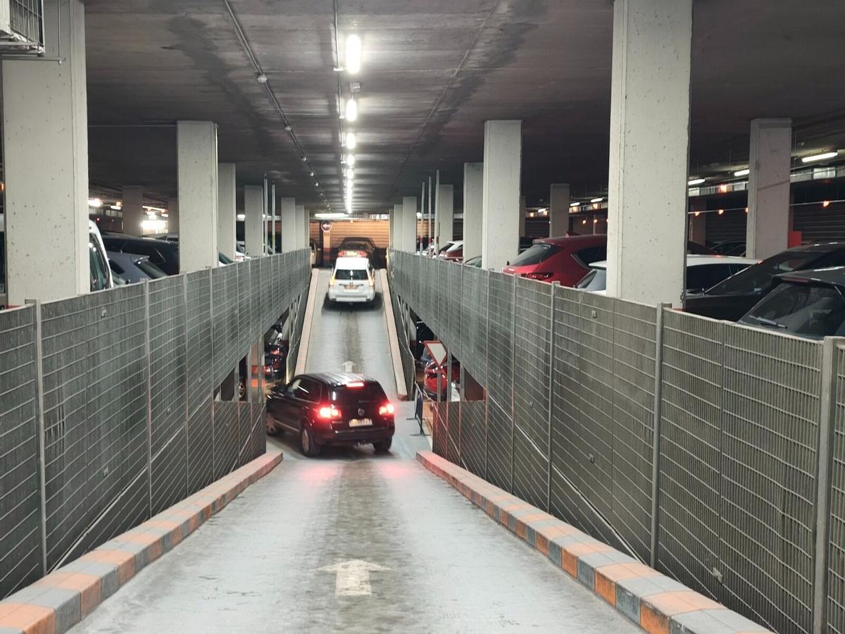 Parking subterráneo de la plaza Nueva de Lucena