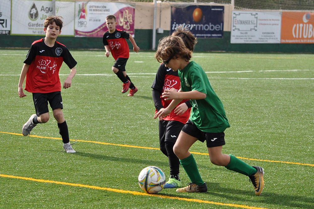 Fútbol base del fin de semana