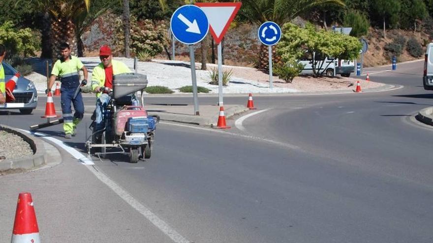 Segorbe inicia los trabajos de pintado de la señalización en todas las calles del municipio